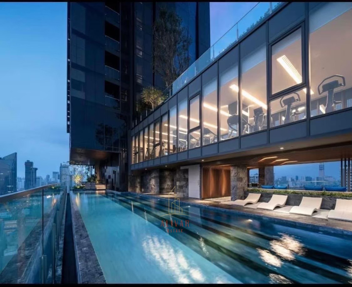 For RentCondoRama9, Petchburi, RCA : RC012026 Condo for rent at The Line Asoke-Rachada near MRT Rama 9