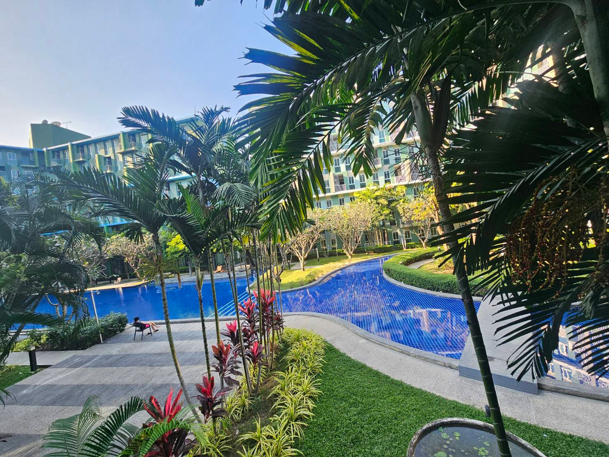 ให้เช่าคอนโดนวมินทร์ รามอินทรา : ห้องใหม่ ไม่เคยปล่อยเช่าเลย วิวสระว่ายน้ำ วิวสวนสวย เช่า 1 ห้องนอน 1 ห้องน้ำ ปาร์ค เอ็กโซ เกษตร นวมินทร์  Parc Exo Kaset Navamin