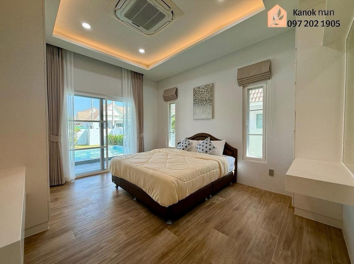 ขายบ้านหัวหิน ประจวบคีรีขันธ์ : 🏡บ้านเดี่ยว บรรยากาศดี ไปเมืองเพียง10นาที หัวหินซอย112 พร้อมเข้าอยู่