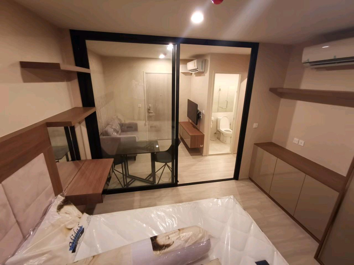 For RentCondoRama9, Petchburi, RCA : Beautiful room, high floor, for rent, 1 bedroom, 1 bathroom, Life Asoke.