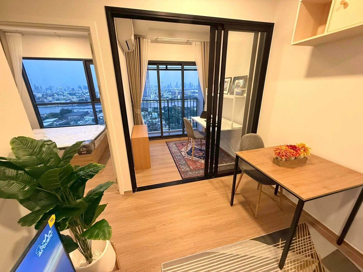 ให้เช่าคอนโดปิ่นเกล้า จรัญสนิทวงศ์ : ✨คอนโดใหม่ one bed plus✨🚆mrt บางพลัด 200เมตร🚆 ให้เช่า แชปเตอร์วัน สปาร์ค จรัญ 🔥