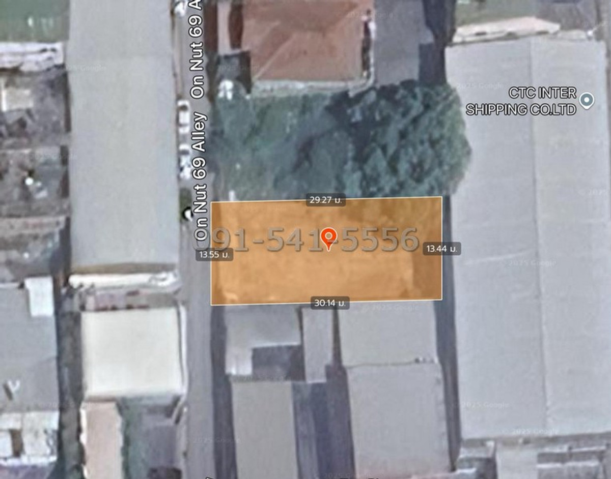 ขายที่ดินอ่อนนุช อุดมสุข : ขายที่ดินเปล่า 100 ตารางวา ริมถนน ซอยอ่อนนุช 69 มีรายได้ค่าเช่า ถมแล้ว ทำแนวเขตชัดเจน พร้อมประตูเหล็ก ใช้งานเป็นลานจอดรถ