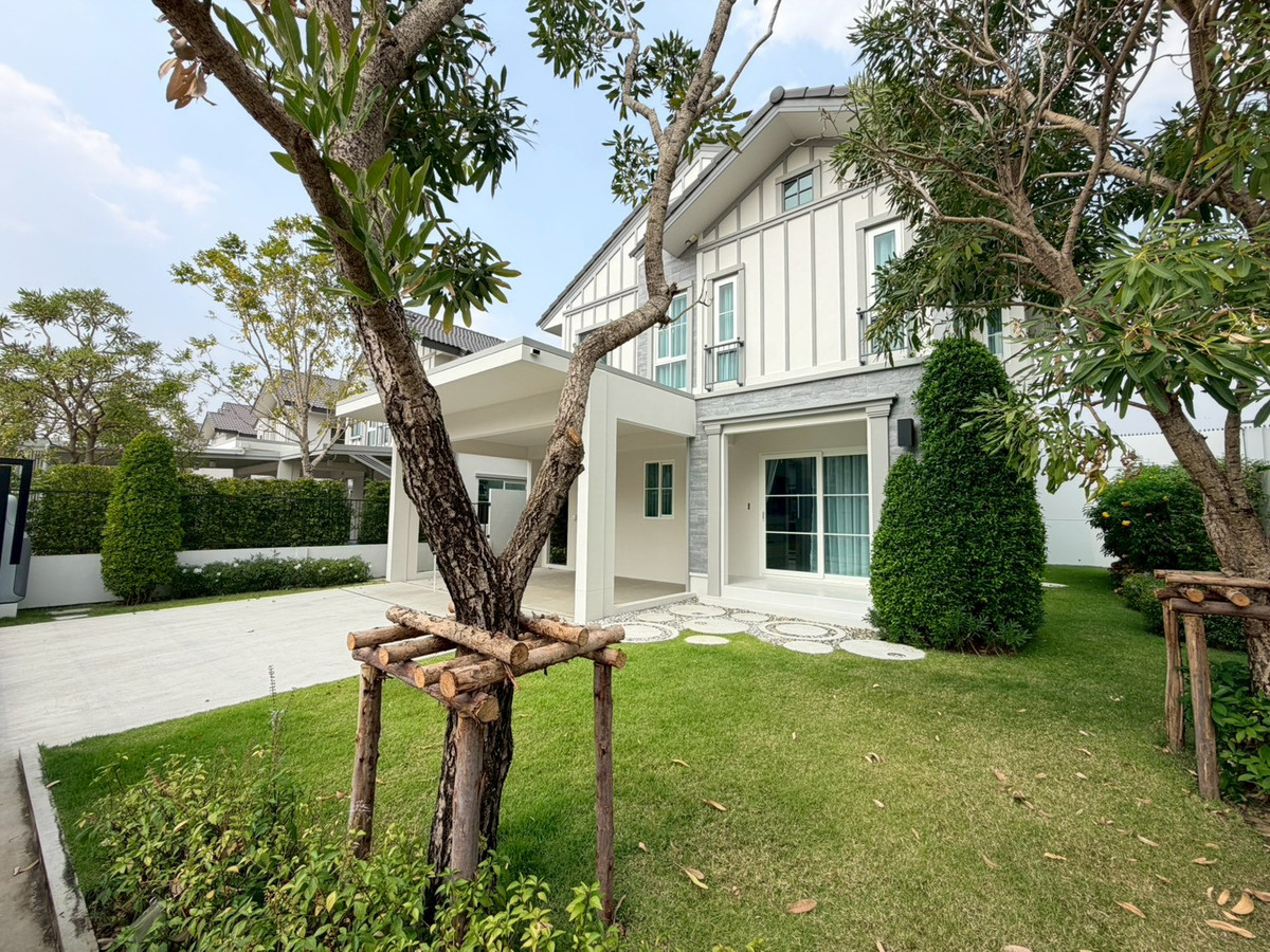 ให้เช่าบ้านบางนา แบริ่ง ลาซาล : บ้านเดี่ยวให้เช่า✨ Villaggio 3 ศรีนครินทร์-บางนา : พร้อมเข้าอยู่ ตกแต่งสวย เฟอร์นิเจิร์ครบ : ใกล้เมกะบางนา 