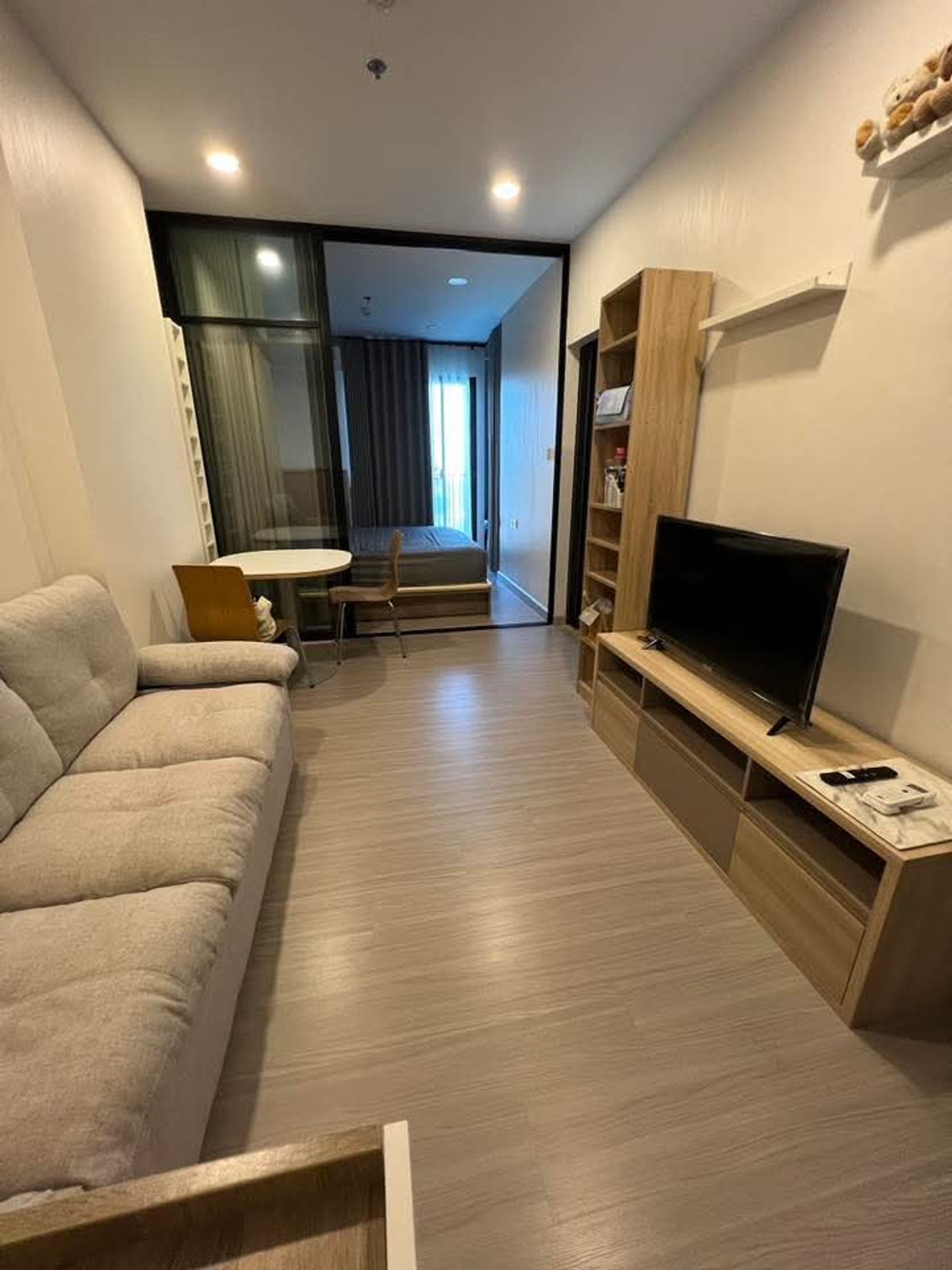 For RentCondoThaphra, Talat Phlu, Wutthakat : Condo for rent Supalai Lite Thapra - Wongwienyai (MRT Tha Phra), fully furnished, ready to move in.