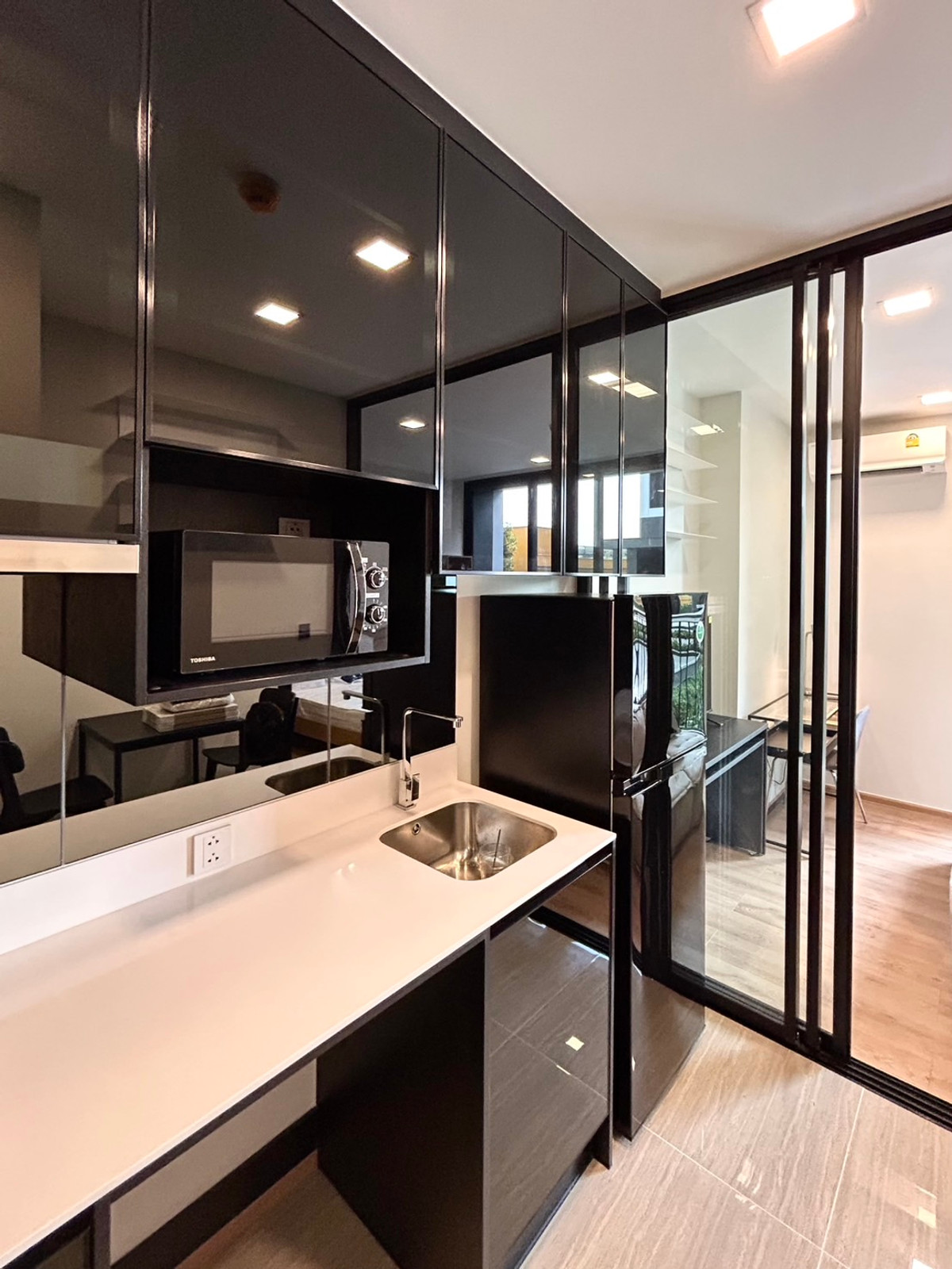 For RentCondoAri,Anusaowaree : Condo for rent Noble Around Ari 1 bedroom 26 sq m. 2nd floor, Building Y, new condition.