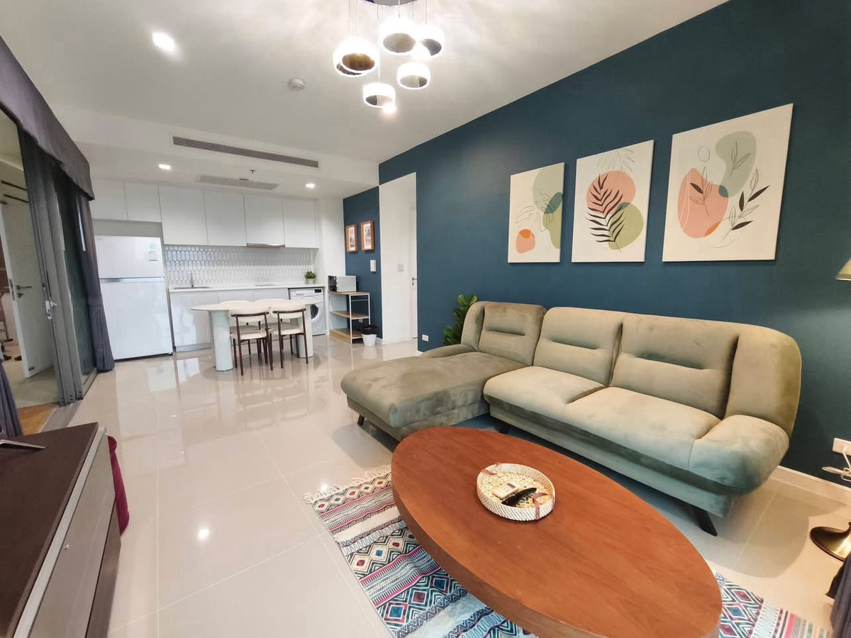 For RentCondoRama3 (Riverside),Satupadit : Rent Starview (Starview Rama 3) 
 🛏️ 2 bedrooms 🛁 2 bathrooms 🛋️ 1 living room, size 77 sq m., single building, 19th floor 🌅 city view ✨ Price 32,000 baht ✨