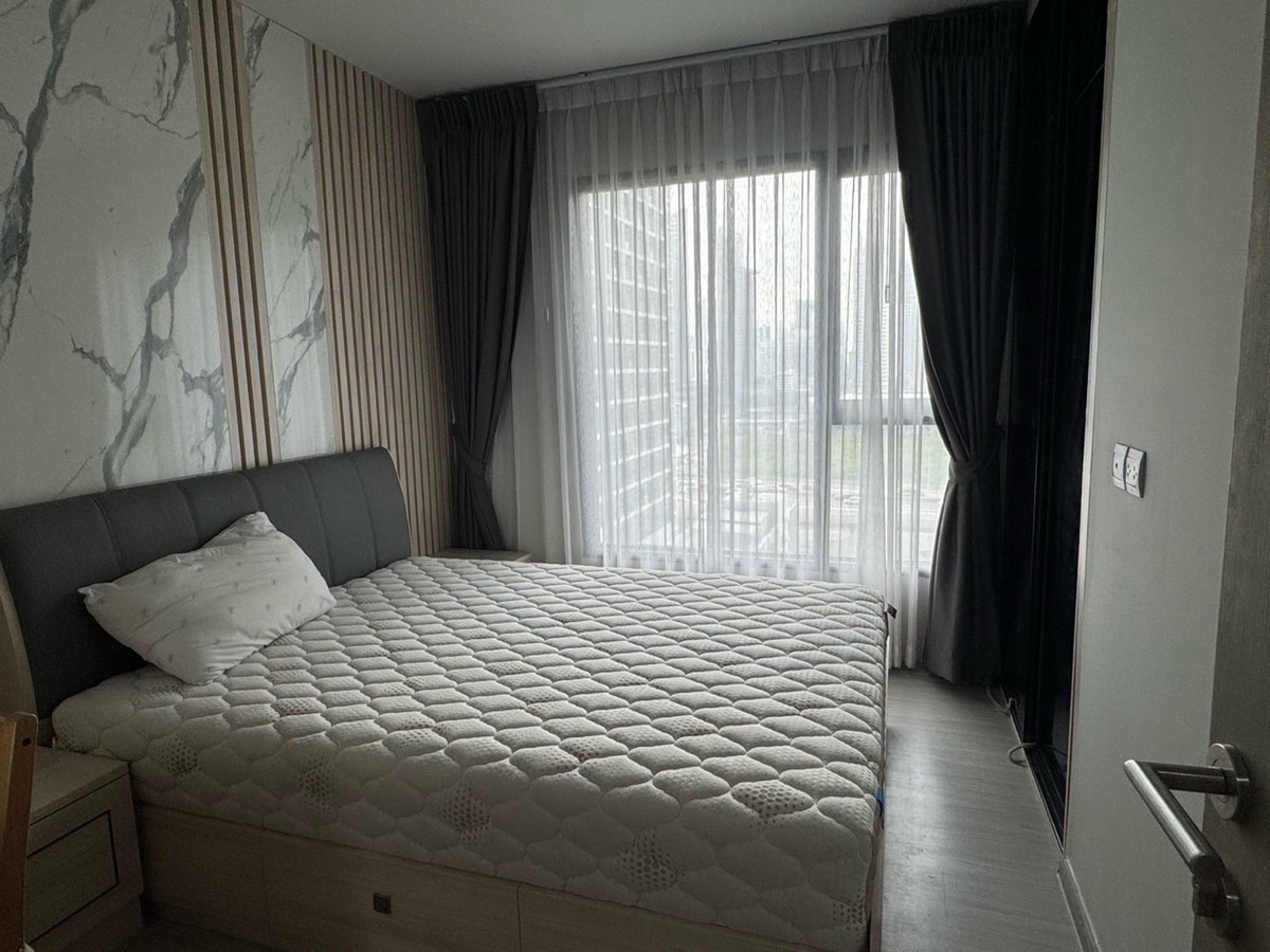 For RentCondoRama9, Petchburi, RCA : For rent: Life Asoke Rama9 (Life Asoke Rama 9) 1 bedroom, 1 bathroom (1bed plus) 33 sq m. Building A, 15th floor, beautiful city view, complete furniture and electrical appliances, 21,000 baht.