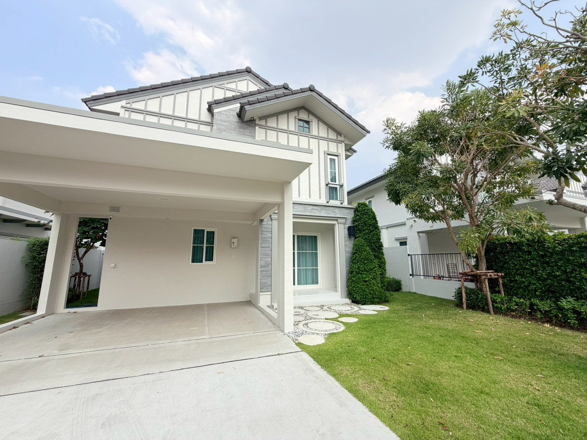 ให้เช่าบ้านบางนา แบริ่ง ลาซาล : บ้านเดี่ยวให้เช่า✨ Villaggio 3 ศรีนครินทร์-บางนา : พร้อมเข้าอยู่ ตกแต่งสวย เฟอร์นิเจิร์ครบ : ใกล้เมกะบางนา 