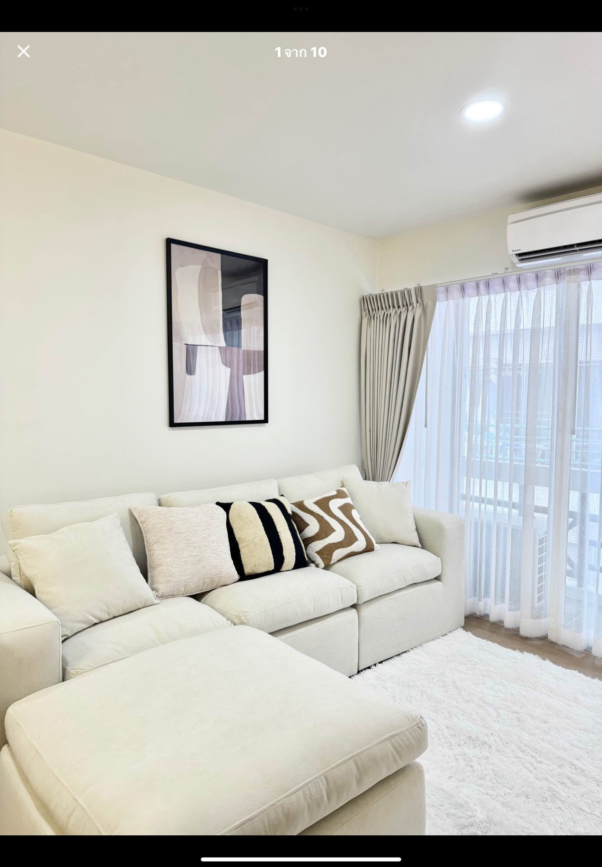 For SaleCondoChokchai 4, Ladprao 71, Ladprao 48, : 🏡 Condo, 2 bedrooms, large room, comfortable, pets allowed, Lat Phrao 83, near BTS, only 2.19 million‼️