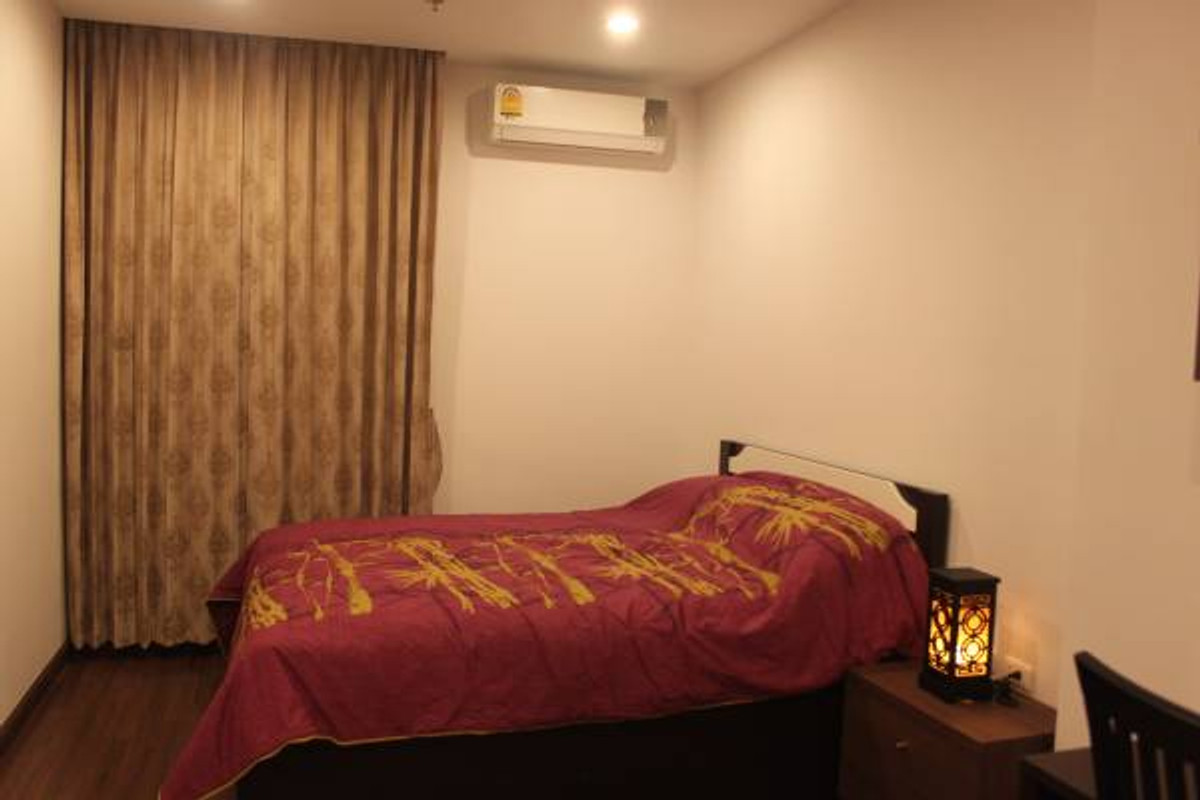 For RentCondoRama9, Petchburi, RCA : Room for rent, 1 bedroom, 1 bathroom, 50 sq m., north view, high floor, 24K