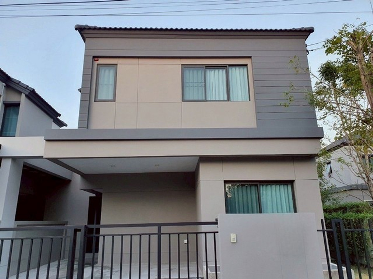 ให้เช่าทาวน์โฮมพระราม 5 ราชพฤกษ์ บางกรวย : ให้เช่า บ้านแฝดหลังมุม โครงการวี คอมพาวด์ ราชพฤกษ์-ปิ่นเกล้า หลังมุม 2 ชั้น เฟอร์ครบ ใกล้เซ็นทรัล เวสต์วิลล์