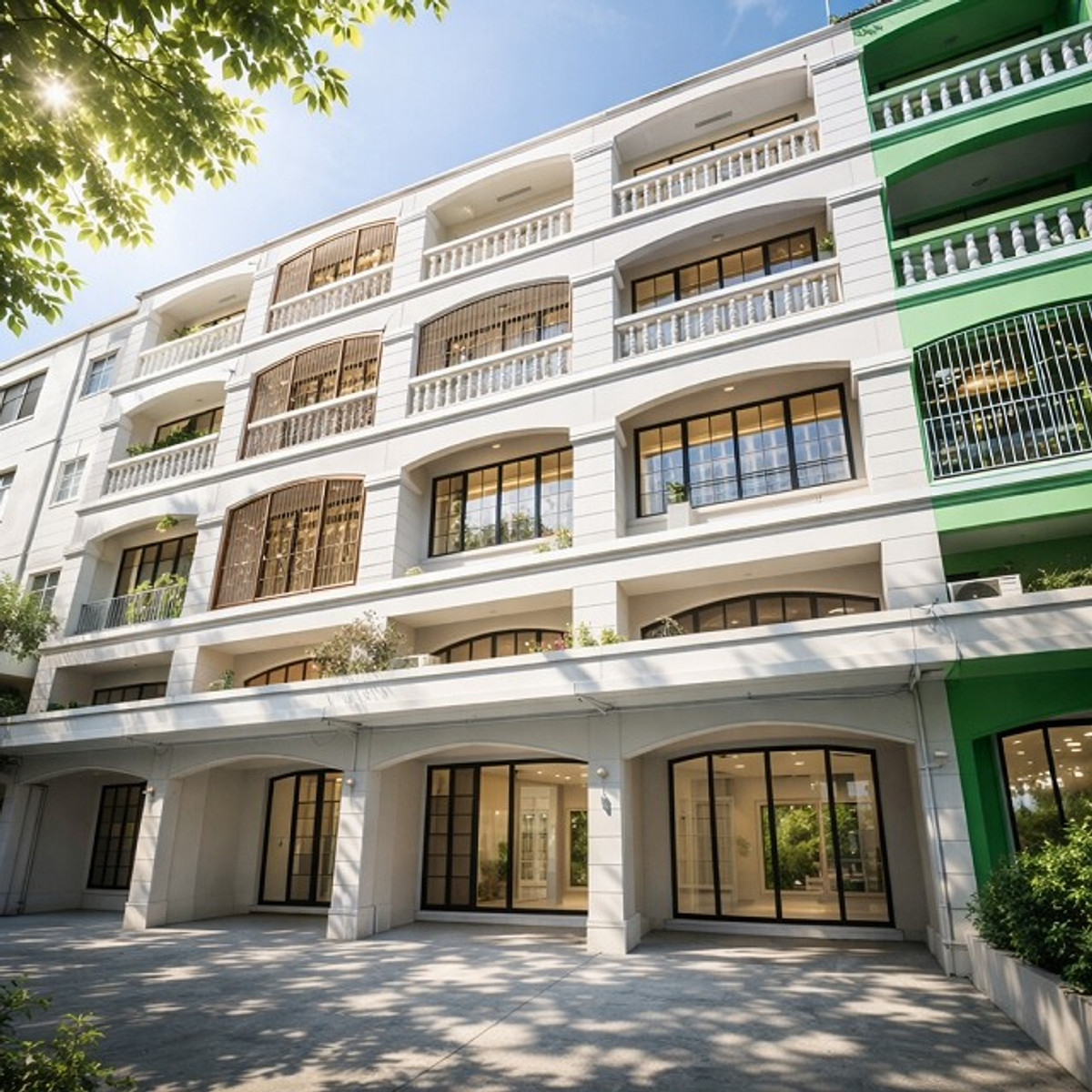 For RentShop HouseMin Buri, Romklao : RatPhatthanain Prime Sukaphiban3 Ramkhamhaeng 156-162 Misteen For Rent 4 Storey Commercial Building