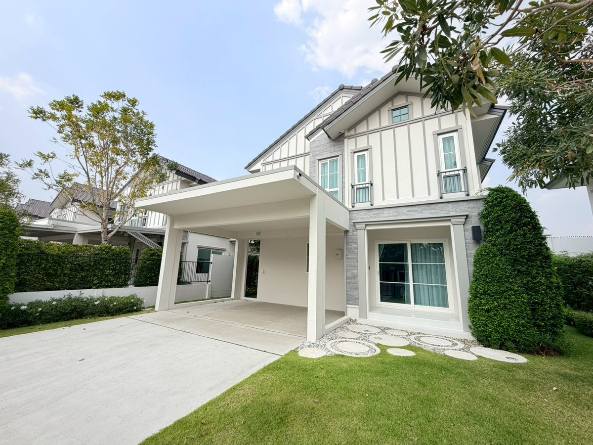 ให้เช่าบ้านบางนา แบริ่ง ลาซาล : บ้านเดี่ยวให้เช่า✨ Villaggio 3 ศรีนครินทร์-บางนา : พร้อมเข้าอยู่ ตกแต่งสวย เฟอร์นิเจิร์ครบ : ใกล้เมกะบางนา 