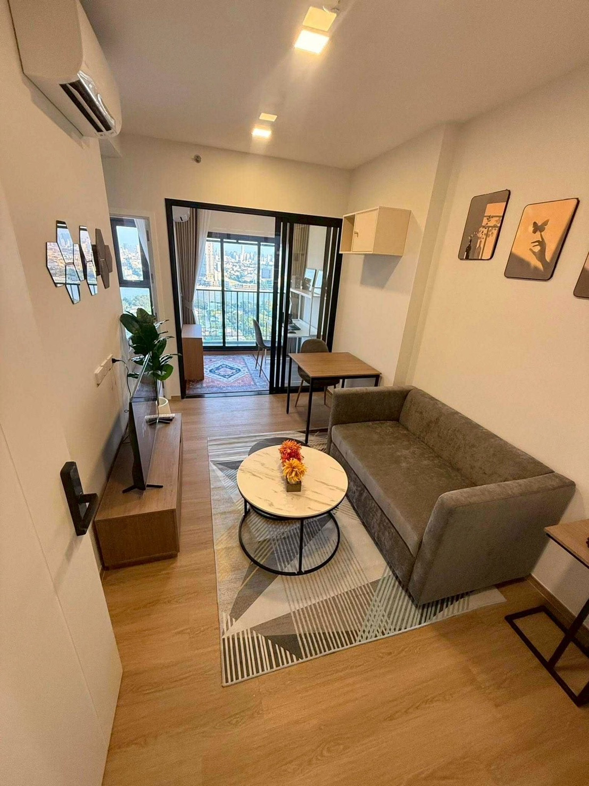 ให้เช่าคอนโดปิ่นเกล้า จรัญสนิทวงศ์ : ✨คอนโดใหม่ one bed plus✨🚆mrt บางพลัด 200เมตร🚆 ให้เช่า แชปเตอร์วัน สปาร์ค จรัญ 🔥