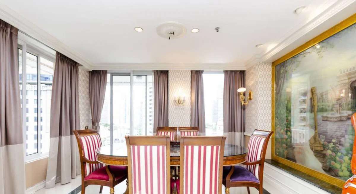 For RentCondoWitthayu, Chidlom, Langsuan, Ploenchit : Langsuan Ville 242 sq.m. Please add LINE ID @806qphgn o8415o5483 