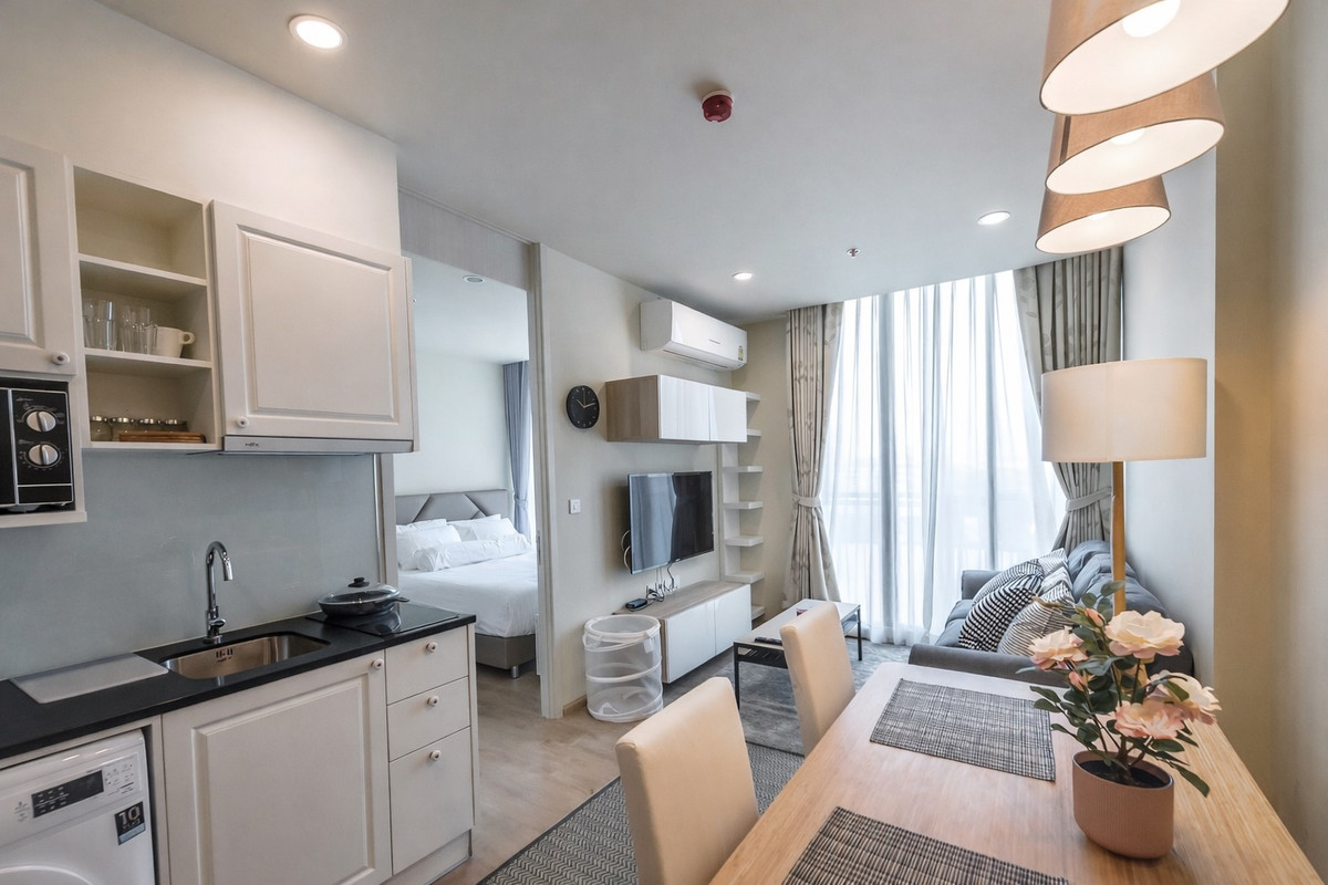 ให้เช่าคอนโดสุขุมวิท อโศก ทองหล่อ : 🏢 Noble Recole👫ห้องแต่งสวย น่าอยู่🛋️✨ใกล้ BTS Asoke🚆✨