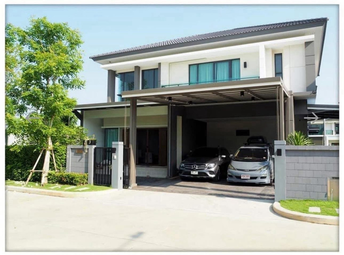 ขายบ้านพุทธมณฑล ศาลายา : ◈ The City Boromarajonani – Thawi Watthana ◈ 4 bedrooms • 4 bathrooms • 1 maid's room • House facing south