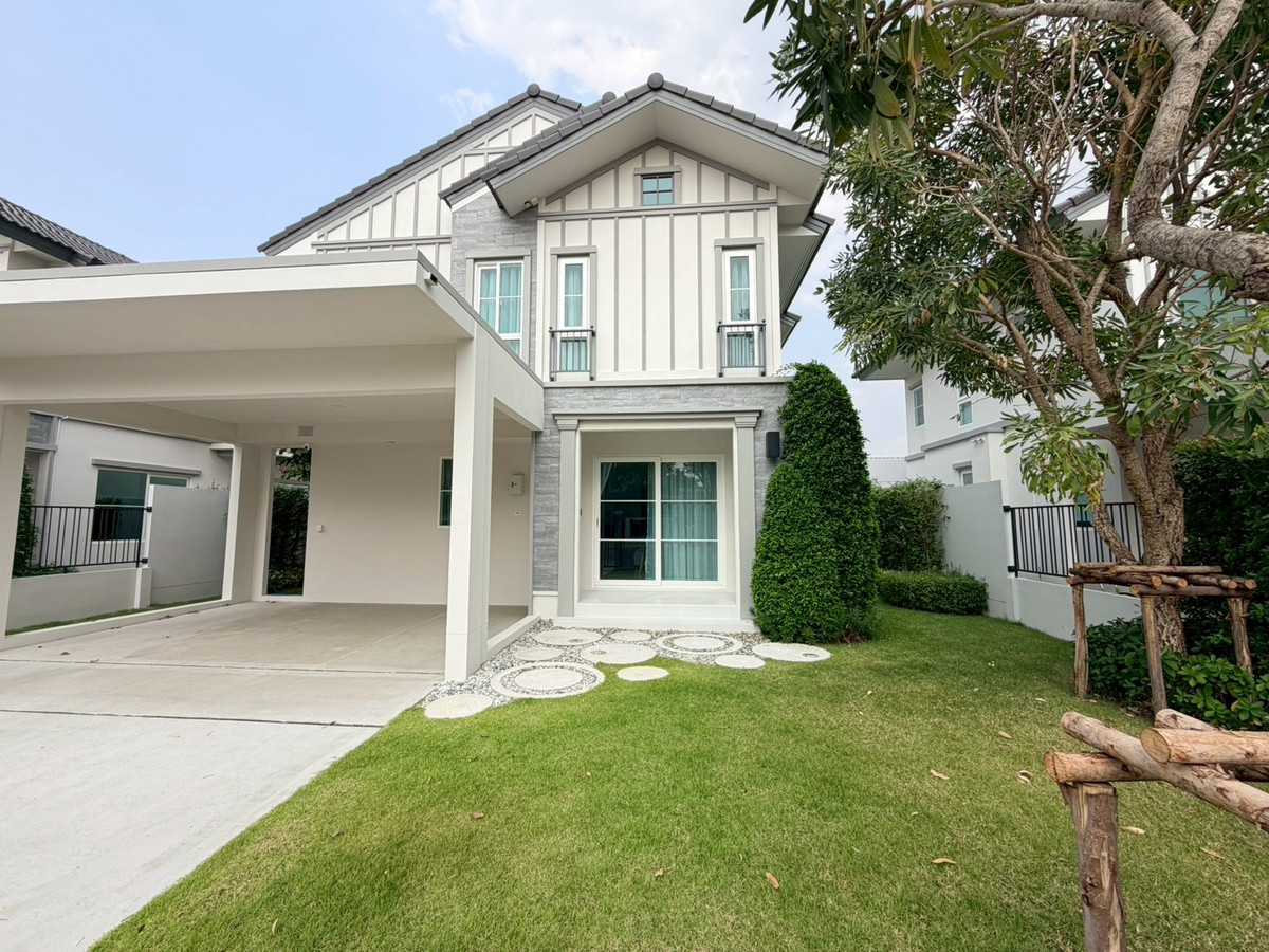 ให้เช่าบ้านบางนา แบริ่ง ลาซาล : บ้านเดี่ยวให้เช่า✨ Villaggio 3 ศรีนครินทร์-บางนา : พร้อมเข้าอยู่ ตกแต่งสวย เฟอร์นิเจิร์ครบ : ใกล้เมกะบางนา 