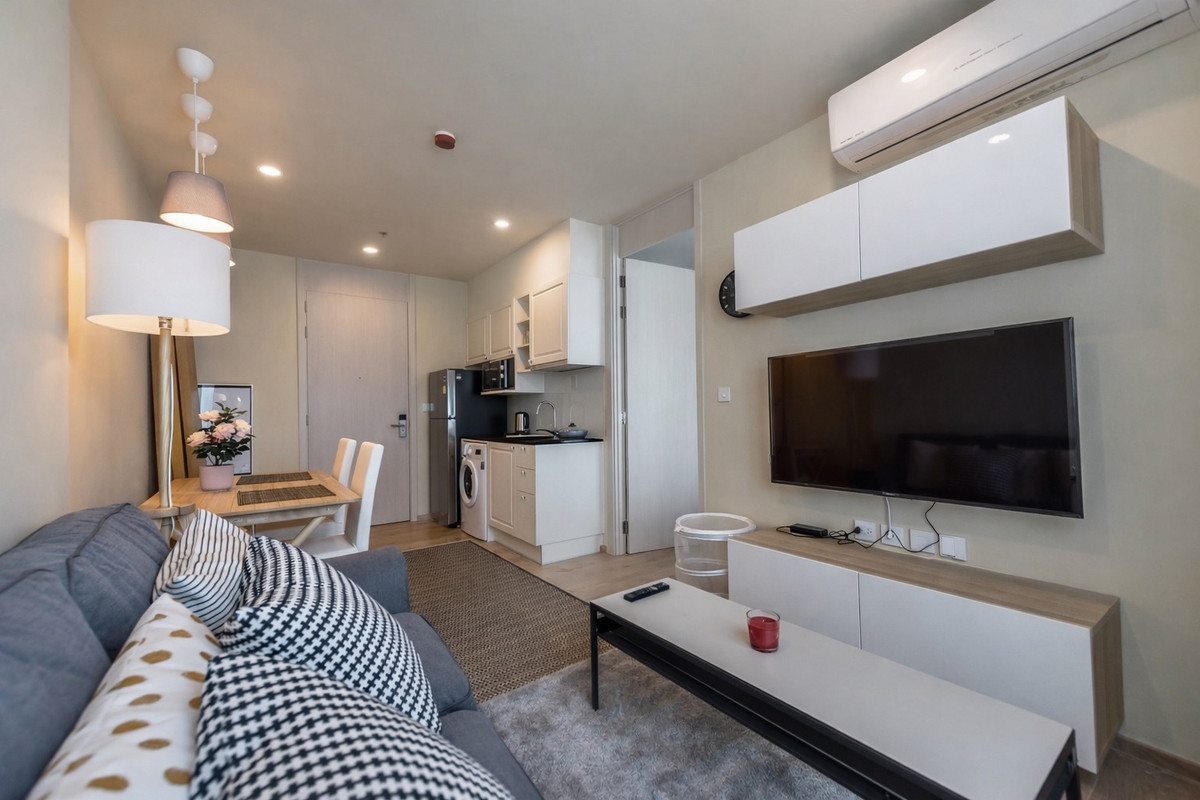 ให้เช่าคอนโดสุขุมวิท อโศก ทองหล่อ : 🏢 Noble Recole👫ห้องแต่งสวย น่าอยู่🛋️✨ใกล้ BTS Asoke🚆✨