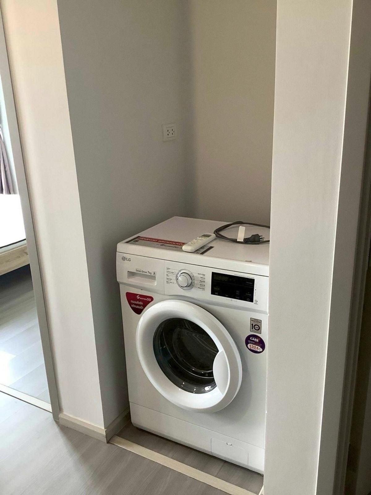 ให้เช่าคอนโดปิ่นเกล้า จรัญสนิทวงศ์ : @condocurator📍ให้เช่า The Parkland Charan - Pinklao เฟอร์นิเจอร์ครบ มีเครื่องซักผ้า [PM4164]