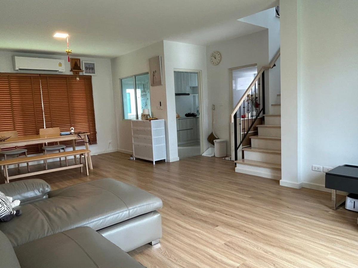 For SaleHouseNawamin, Ramindra : New detached house ready to move in, Casa Ville, Wongwaen-Ramindra. 3 bedrooms, near the expressway, starting at 5.99 million, free promotion with a complete set of appliances!