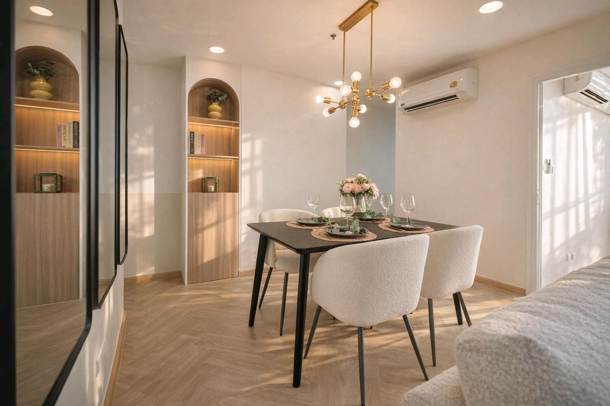 ขายคอนโดเสรีไทย-นิด้า : คอนโดย่านรามคำแหงสูงสุดในย่านรามคำแหง ชมวิวแบบพาโนรามา รายล้อมด้วยสิ่งอำนวยความสะดวก ไปทำงานหรือเรียนได้สบาย ๆ ใกล้ mrt แยกสำสาลีเพียง 400เมตร