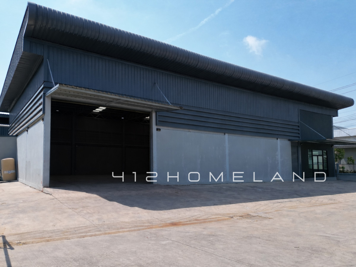 ให้เช่าโกดังสมุทรปราการ สำโรง : ปล่อยเช่า/ขาย โกดัง 603 ตร.ม. ออฟฟิศ 2 ชั้น เนื้อที่ 222.9 ตรว. น้ำไฟพร้อม รถใหญ่เข้าได้ บางเพรียง สมุทรปราการ