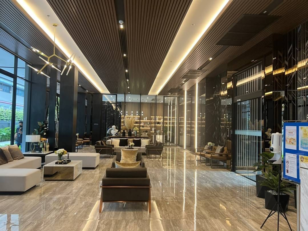 For RentCondoSamut Prakan,Samrong : Condo for rent Supalai Veranda Sukhumvit 117, fully furnished condo, ready to move in, next to Sukhumvit Road, near BTS Pu Chao, 200 meters!!