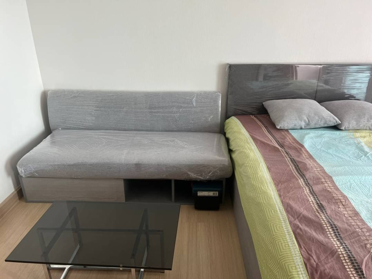 For RentCondoSamut Prakan,Samrong : Condo for rent Supalai Veranda Sukhumvit 117, fully furnished condo, ready to move in, next to Sukhumvit Road, near BTS Pu Chao, 200 meters!!