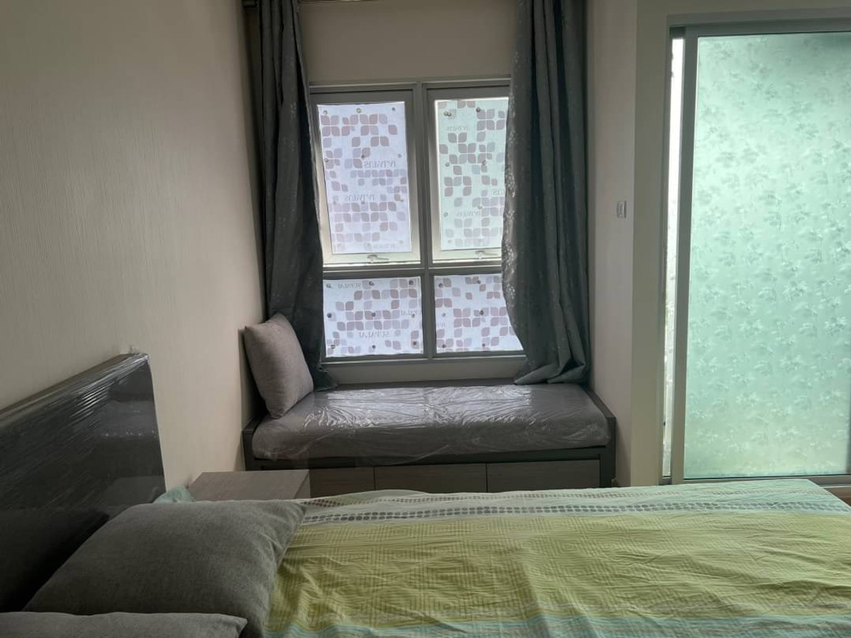 For RentCondoSamut Prakan,Samrong : Condo for rent Supalai Veranda Sukhumvit 117, fully furnished condo, ready to move in, next to Sukhumvit Road, near BTS Pu Chao, 200 meters!!