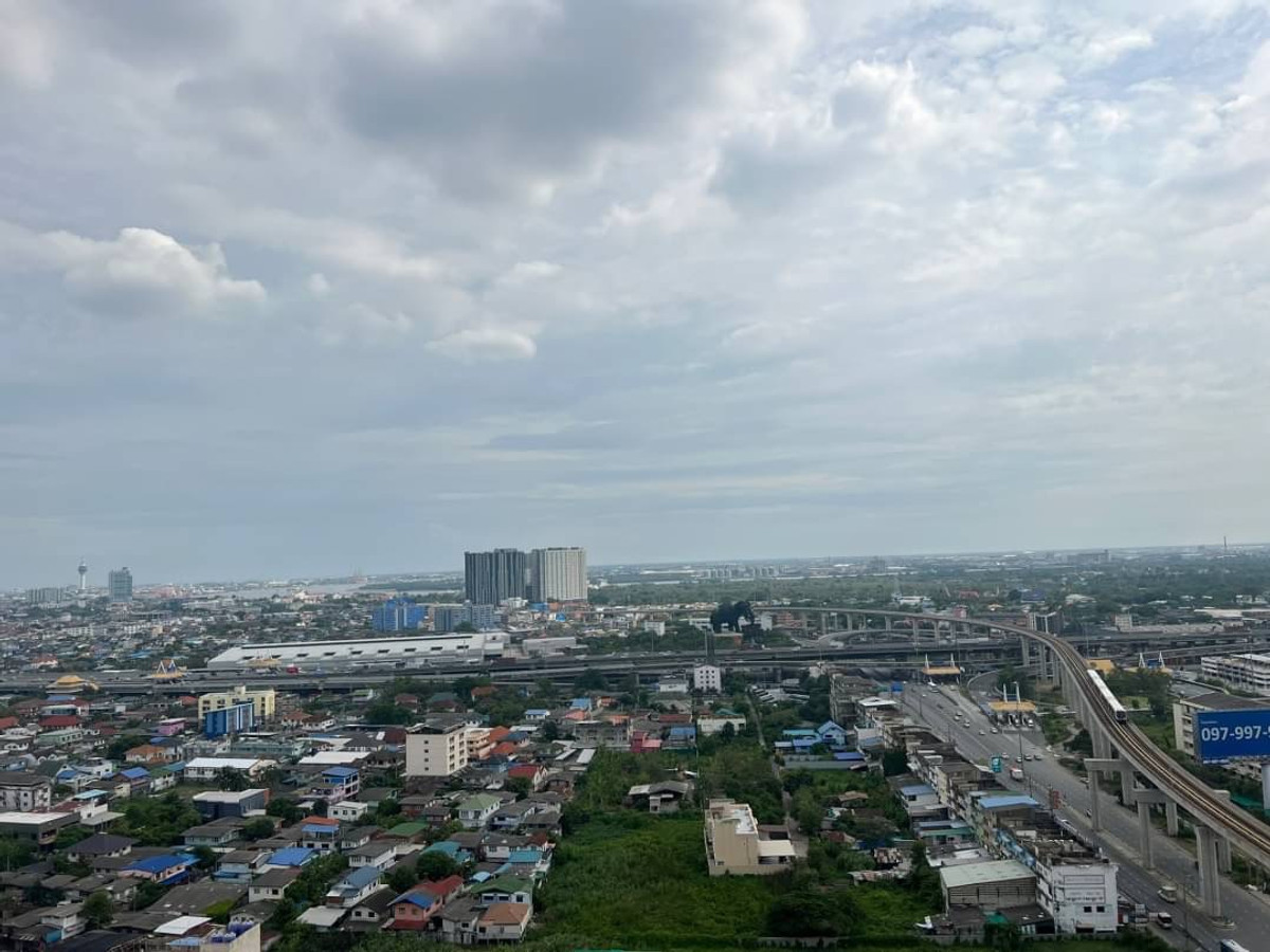 For RentCondoSamut Prakan,Samrong : Condo for rent Supalai Veranda Sukhumvit 117, fully furnished condo, ready to move in, next to Sukhumvit Road, near BTS Pu Chao, 200 meters!!