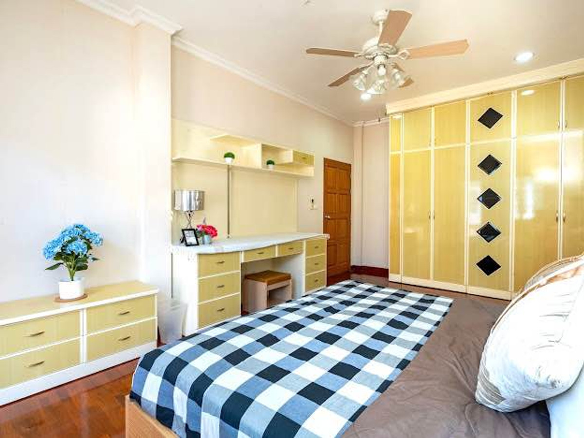 For RentHouseBangna, Bearing, Lasalle : P-2934 Urgent for rent! 2-story detached house in Soi Lasalle Village. Srinakarin side, ready to move in