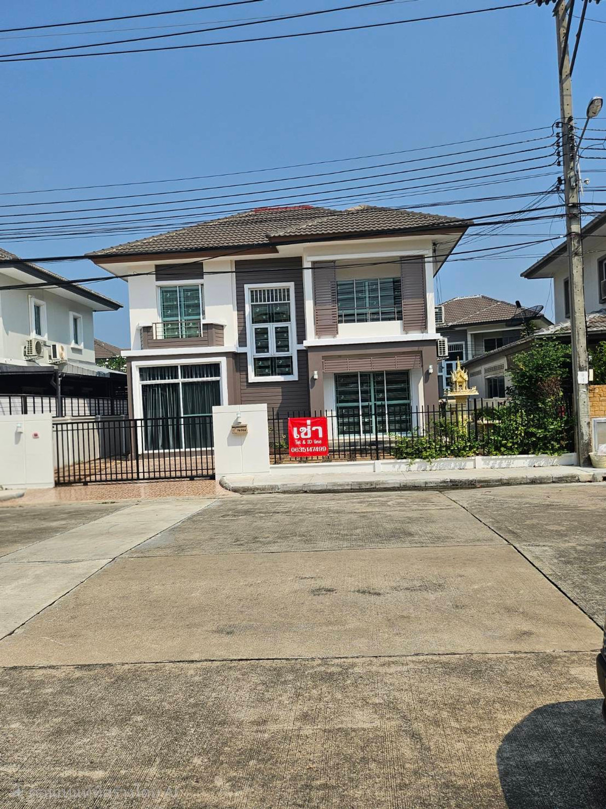 ให้เช่าบ้านนนทบุรี บางใหญ่ บางบัวทอง : บ้านเดี่ยวให้เช่า บางใหญ่ | หลังบ้านกว้างที่สุดในโครงการ ติดถนนเมน | ใกล้เซ็นทรัลเวสต์เกต & MRT พฤกษา วิลเลจ ซีนเนอรี่ 28