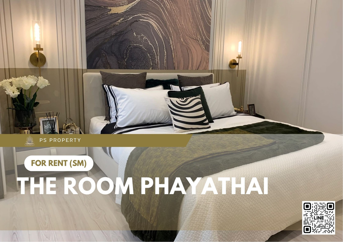 For RentCondoRatchathewi,Phayathai : For Rent 📍 The Room Phayathai 📍 2 Bedrooms, City Center, near BTS Phayathai and ARL Ratchaprarop, Convenient Transportation.
