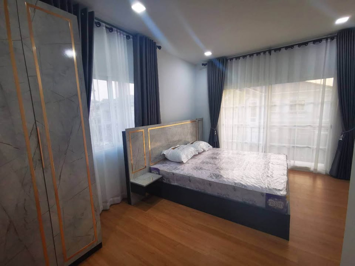 For RentLadkrabang, Suwannaphum Airport : K-6698 Urgent for rent! Twin house Golden Neo Bangna Suan Luang ready to move in.
