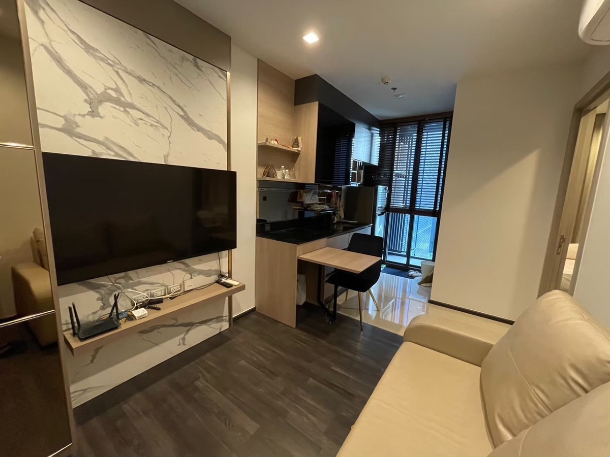 For RentCondoRama9, Petchburi, RCA : ⭐️ The Line Asoke - Ratchada ⭐️ 1 bedroom 28 sq m. Beautiful room with furniture, ready to move.