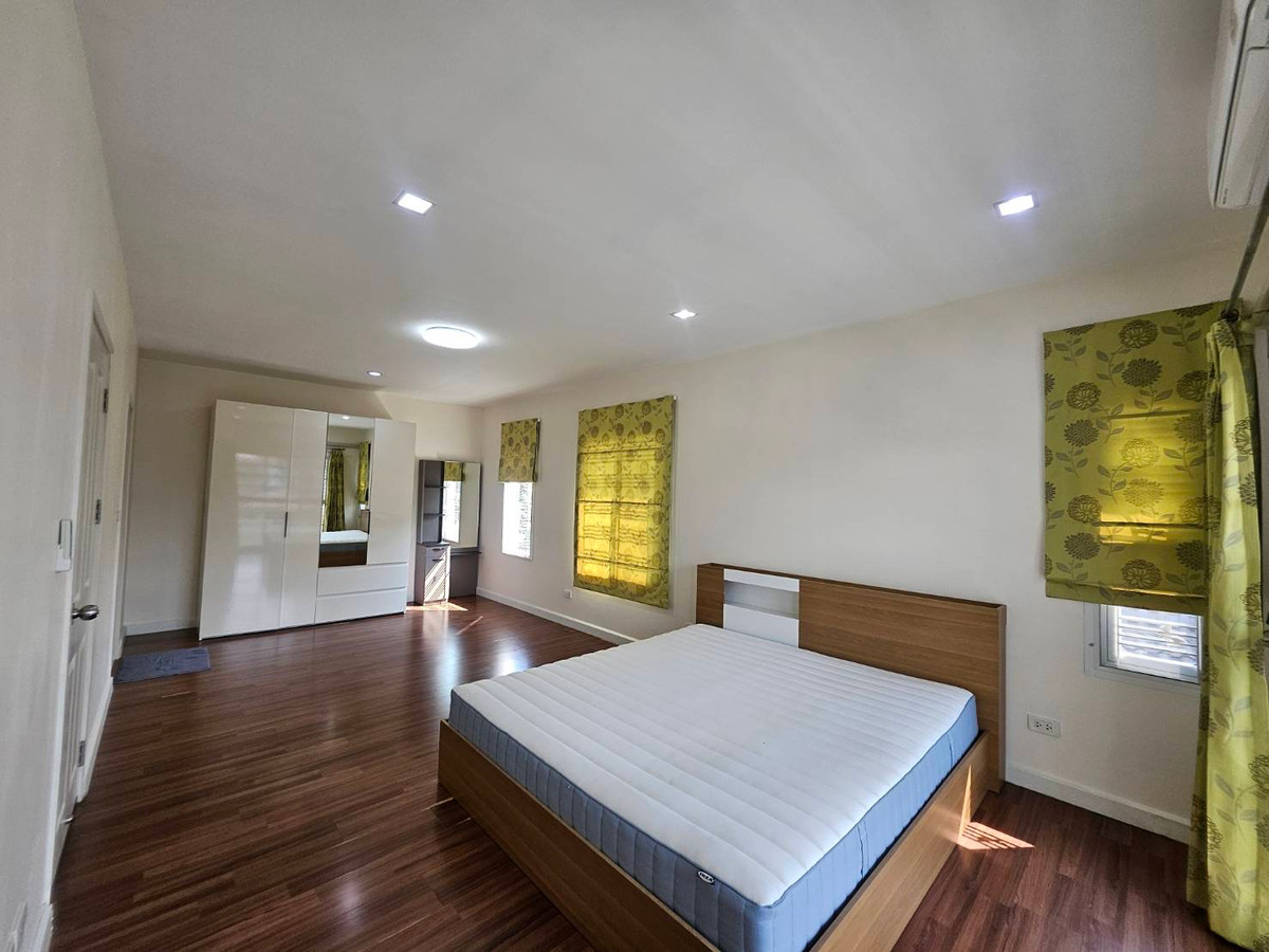 For RentHouseNonthaburi, Bang Yai, Bangbuathong : Single house for rent in Bang Yai | Widest backyard in the project, next to the main road | Near Central Westgate & MRT Pruksa Village Scenery 28