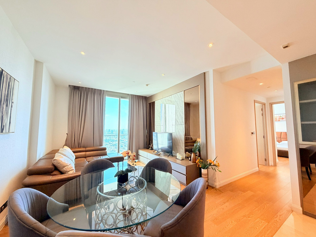 For RentCondoWongwianyai, Charoennakor : For rent✨ Magnolias Icon Siam✨ - Super Luxury condo, high floor, along the Chao Phraya River.