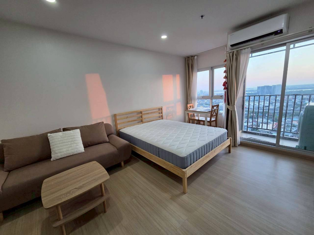 ให้เช่าคอนโดสมุทรปราการ สำโรง :  PFD-07797 ให้เช่า Supalai Veranda Sukhumvit 117 (ศุภาลัย เวอเรนด้า สุขุมวิท 117) คอนโดสไตล์รีสอร์ท ใกล้ BTS ปู่เจ้า ห้อง Studio กว้าง 29 ตรม. ราคาคุ้มค่า