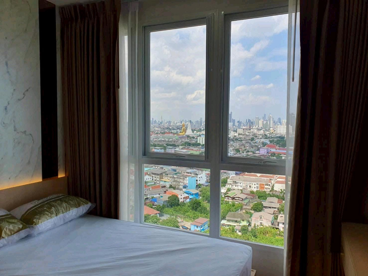 ให้เช่าคอนโดท่าพระ ตลาดพลู วุฒากาศ : 🚝 BTS & MRT สถานีบางหว้า เพียง 450 เมตร
– มี Skywalk เดินตรงถึงสถานี สะดวกสุด ๆ