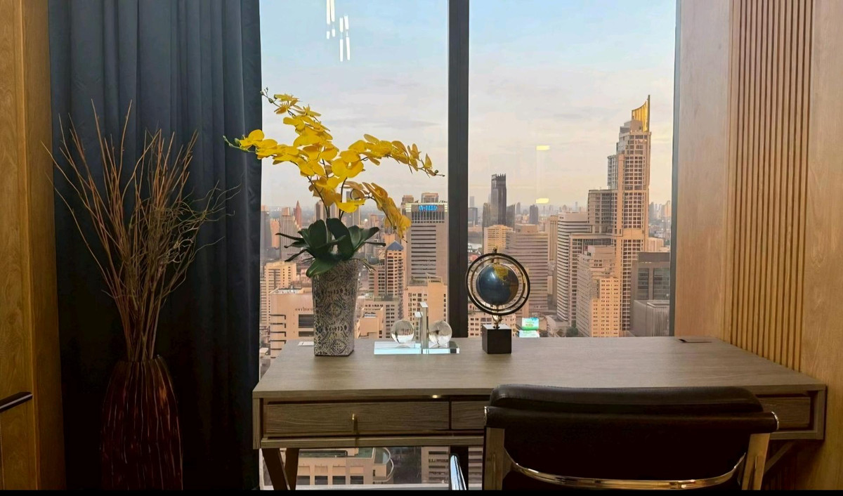 CondoRama9, Petchburi, RCA : The Ultimate Trophy Asset : Brand New Ultra-Luxury Duplex Penthouse at 📍THE ESSE at Singha Complex | 300 Sq.m. Panoramic Skyline Views🚀