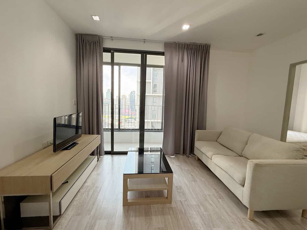 ให้เช่าคอนโดพระราม 9 เพชรบุรีตัดใหม่ RCA : 🟦🟩 [For Rent] Ideo Mobi Rama 9 | 2BR 43 sq.m | 23rd Fl. | 22,000 THB/Month | Ref: T2130 | LINE: @323gqmho 🟩🟦