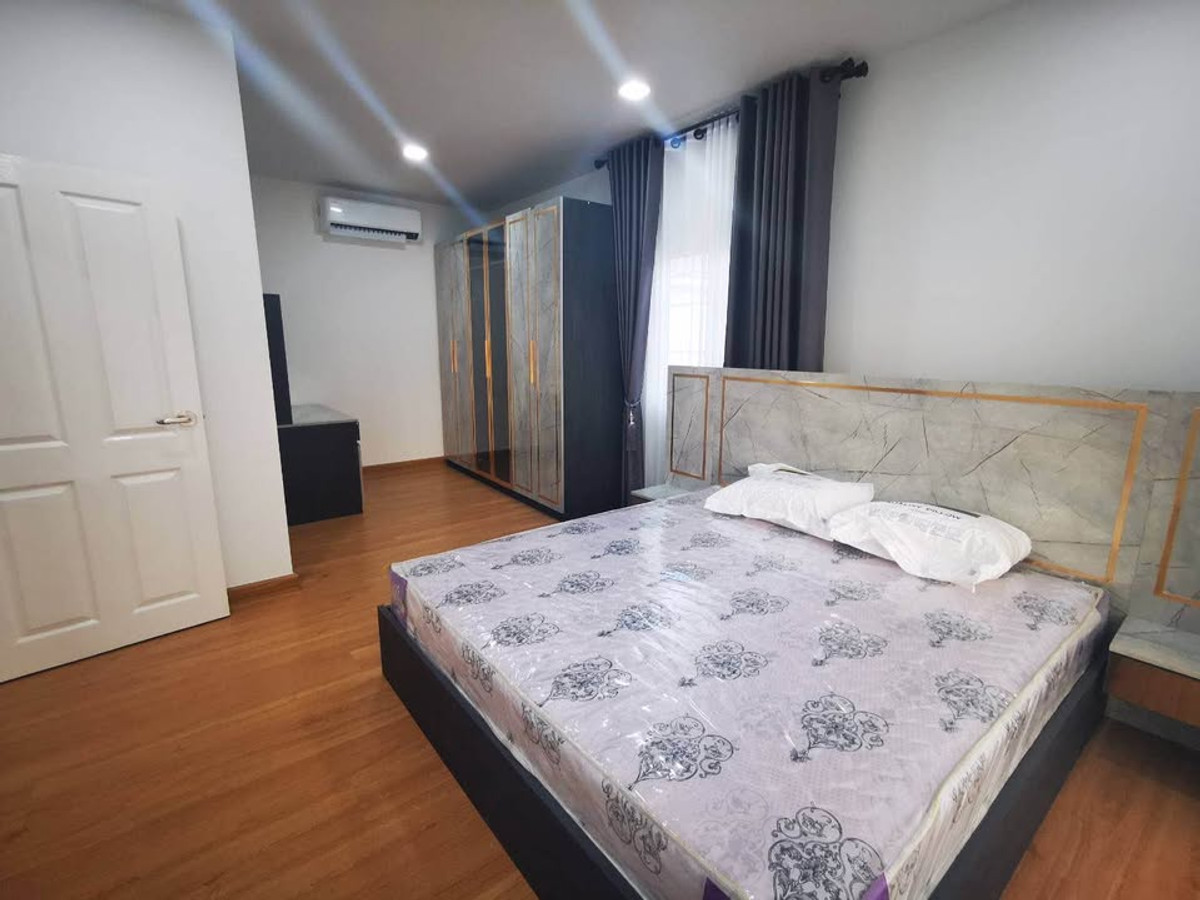 For RentLadkrabang, Suwannaphum Airport : K-6698 Urgent for rent! Twin house Golden Neo Bangna Suan Luang ready to move in.