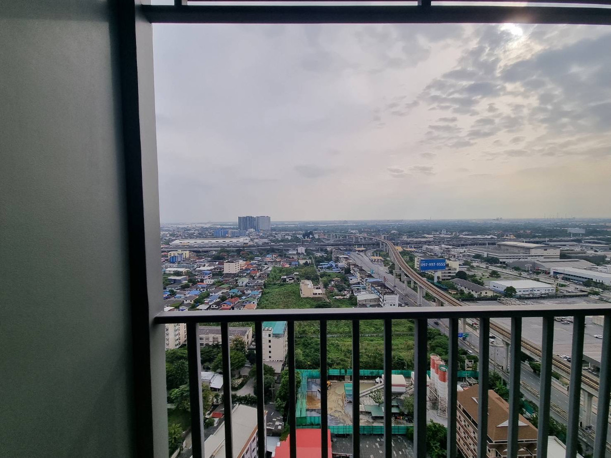 For RentCondoSamut Prakan,Samrong : Condo for rent Supalai Veranda Sukhumvit 117, fully furnished condo, ready to move in, next to Sukhumvit Road, near BTS Pu Chao, 200 meters!!