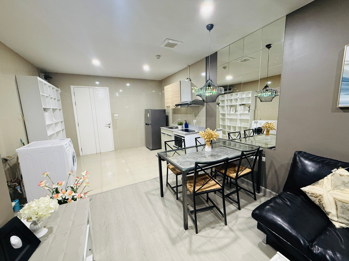 ให้เช่าคอนโดลาดพร้าว101 แฮปปี้แลนด์ :  ให้เช่า Happy condo ลาดพร้าว 101ขนาด 90.40 ตรม. ชั้น 7  ตึก South  วิวเมือง  MRT ลาดพร้าว 101