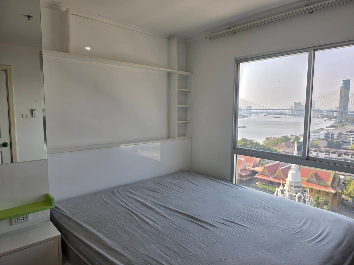 CondoRama3 (Riverside),Satupadit : K-6699 BEST DEAL🔥🔥 Urgent sale! LPN Park Riverside Rama 3, corner room, ready to move in, Chao Phraya River view.