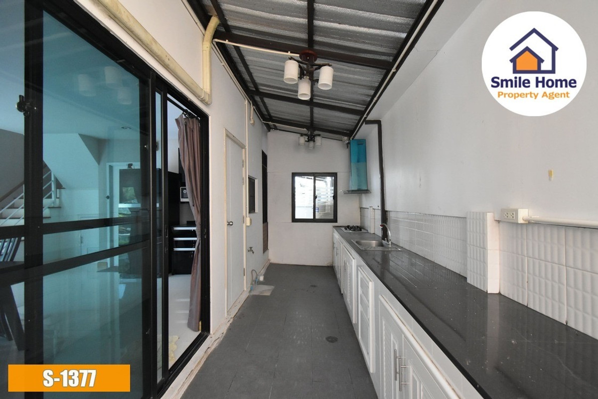 ขายบ้านลาดกระบัง สุวรรณภูมิ : พฤกษาวีทู อ่อนนุช-พระราม9 Pruksa We2 Onnut-Rama9 หลังริม ต่อเติมเรียบร้อย