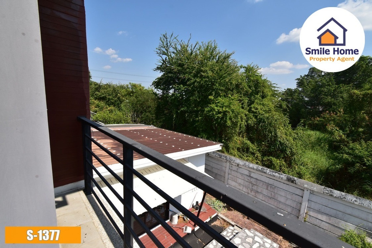 ขายบ้านลาดกระบัง สุวรรณภูมิ : พฤกษาวีทู อ่อนนุช-พระราม9 Pruksa We2 Onnut-Rama9 หลังริม ต่อเติมเรียบร้อย