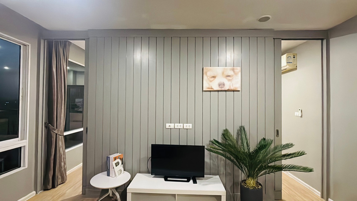 ให้เช่าคอนโดลาดพร้าว101 แฮปปี้แลนด์ : ให้เช่า Happy condo ลาดพร้าว 101ขนาด 49 ตรม. ชั้น 6 ตึก South  MRT ลาดพร้าว 101