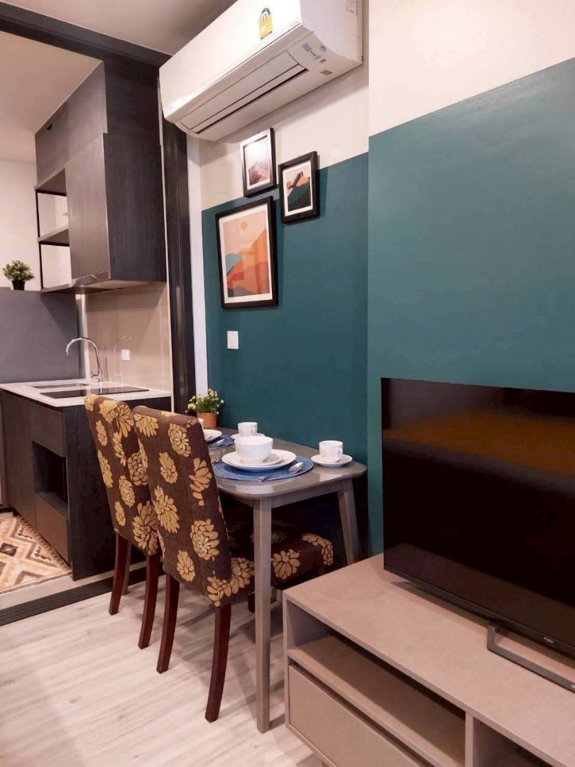 For RentCondoRatchadapisek, Huaikwang, Suttisan : 🔥For Rent Now🔥 XT Huai Khwang, Corner Unit, Beautiful View, Fully Furnished, Ready to Move In, Near MRT Huai Khwang Station